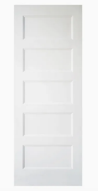 5 PANEL SHAKER HOLLOW CORE DOOR