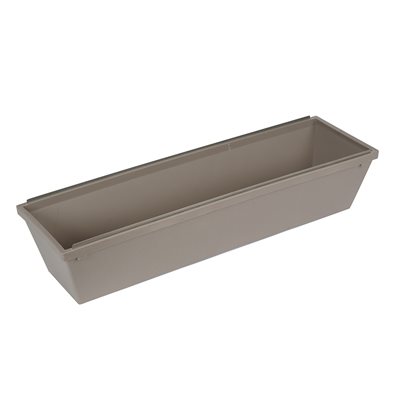Goldblatt Plastic Mud Pan – Red, 12"