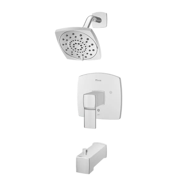 Pfister Deckard 1-Handle Tub & Shower Trim Kit – Polished Chrome