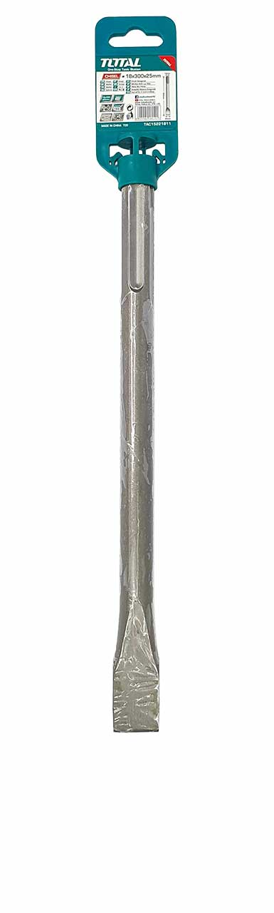 Total Flat SDS Max Chisel - 12" x 1"